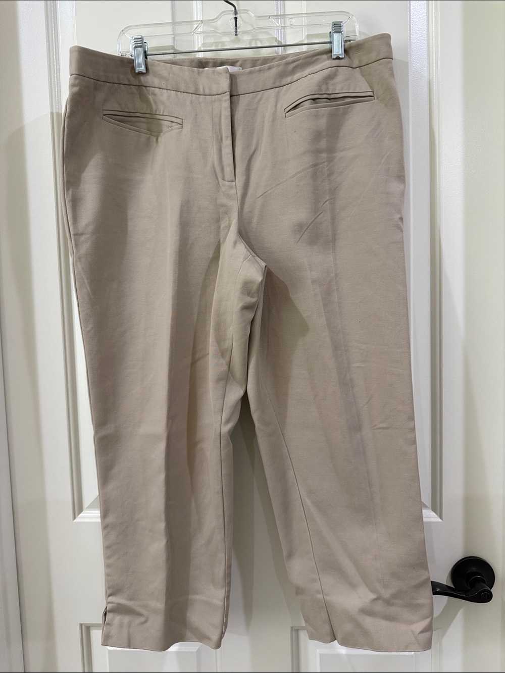 Chico's Khaki Cotton Pants